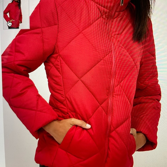 Diamond-Quilted Puffer Jacket NWOT - Picture 7 of 8